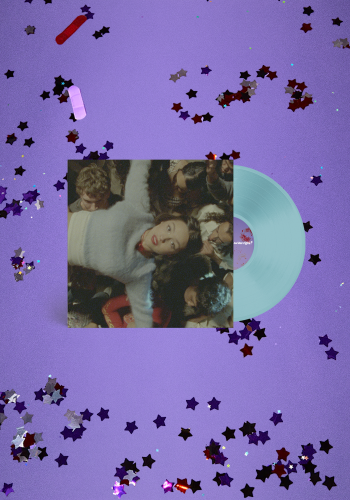 bad idea right? - Exclusive Light Blue 7" Vinyl with confetti