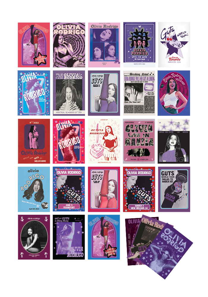 Olivia Rodrigo GUTS Trading Card Pack 2