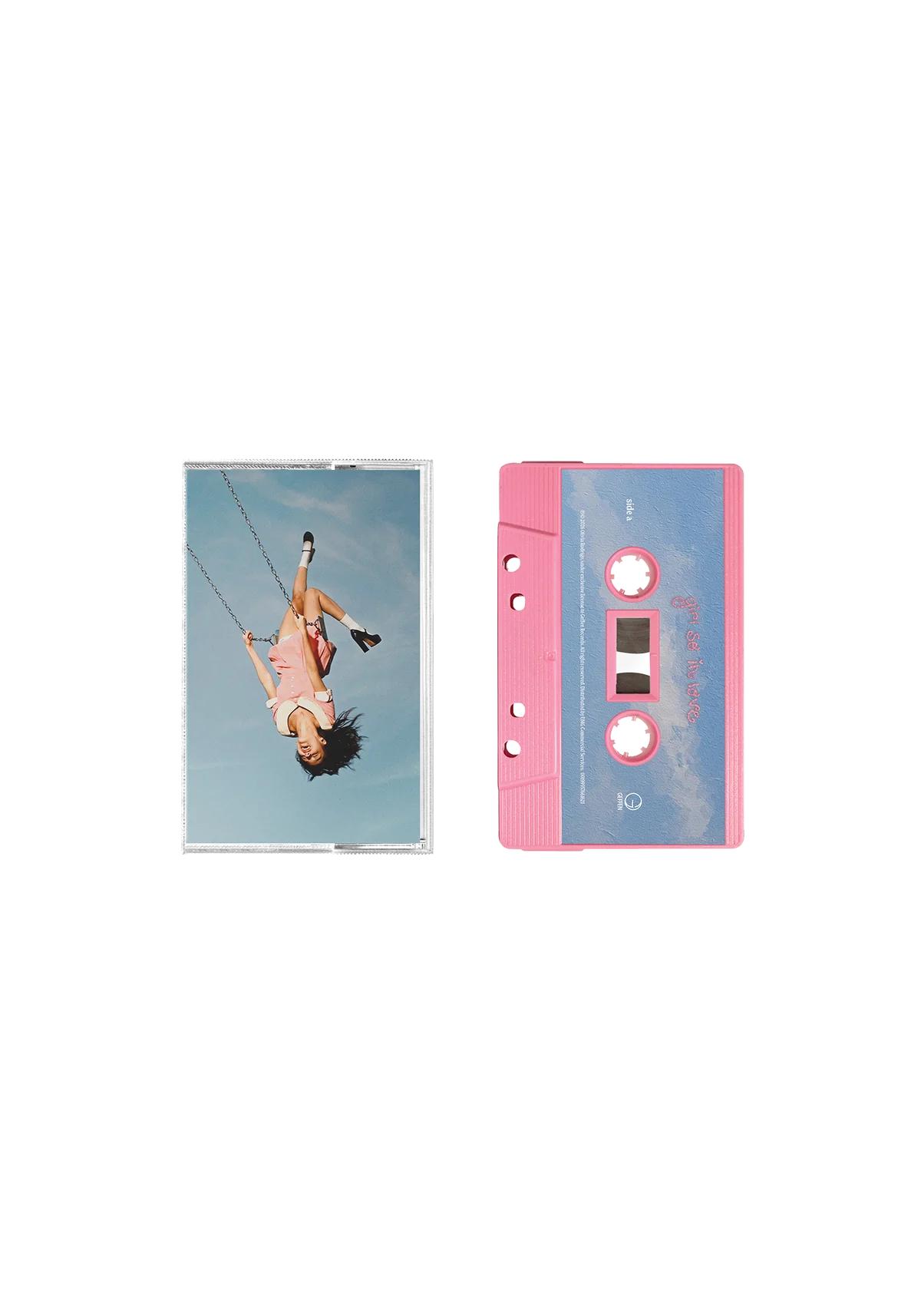 you seem pretty sad for a girl so in love - baby pink cassette