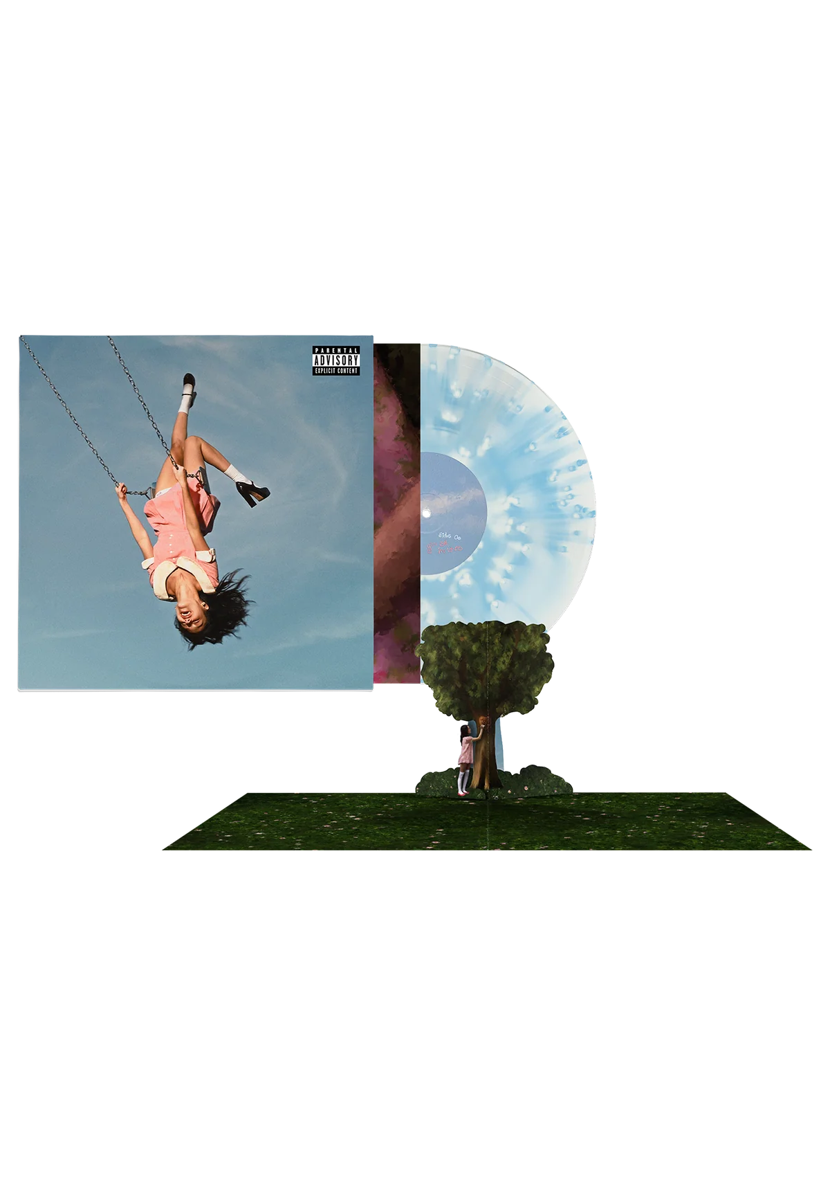 you seem pretty sad for a girl so in love - exclusive 'static lover' pop-up blue vinyl packshot