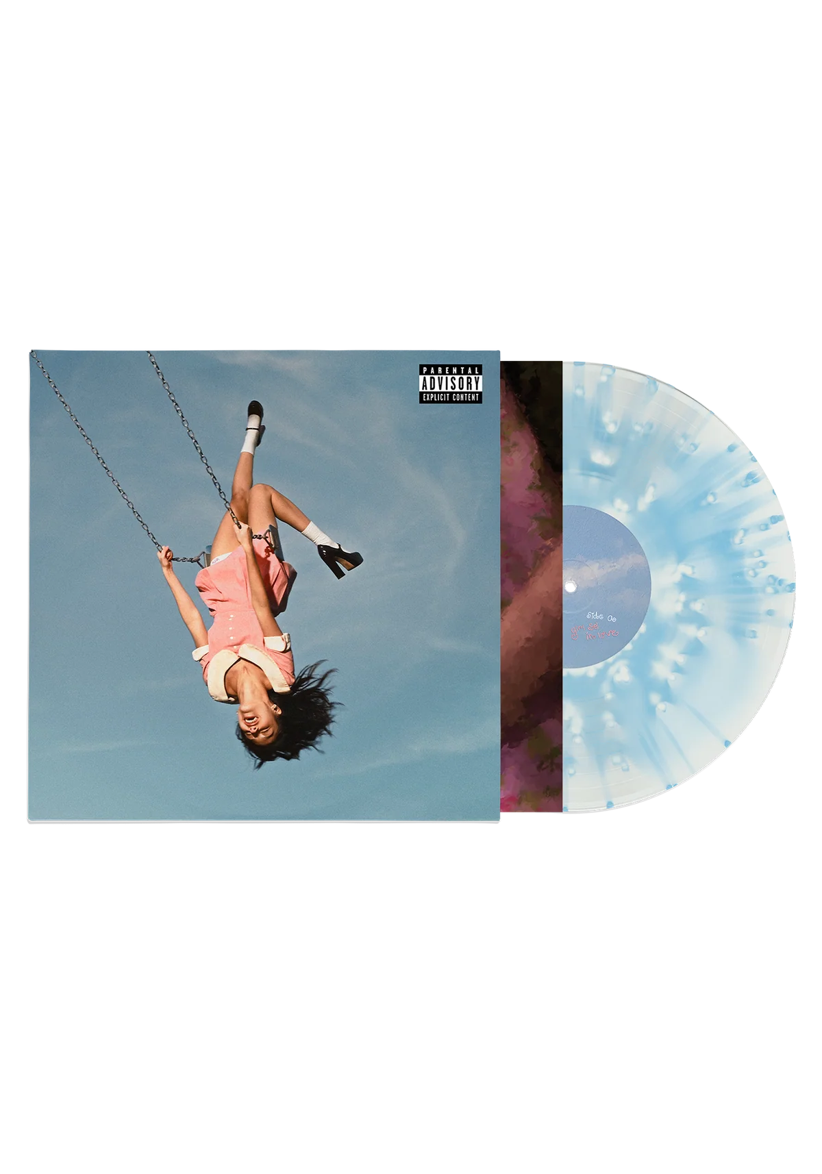 you seem pretty sad for a girl so in love - exclusive 'static lover' pop-up blue vinyl