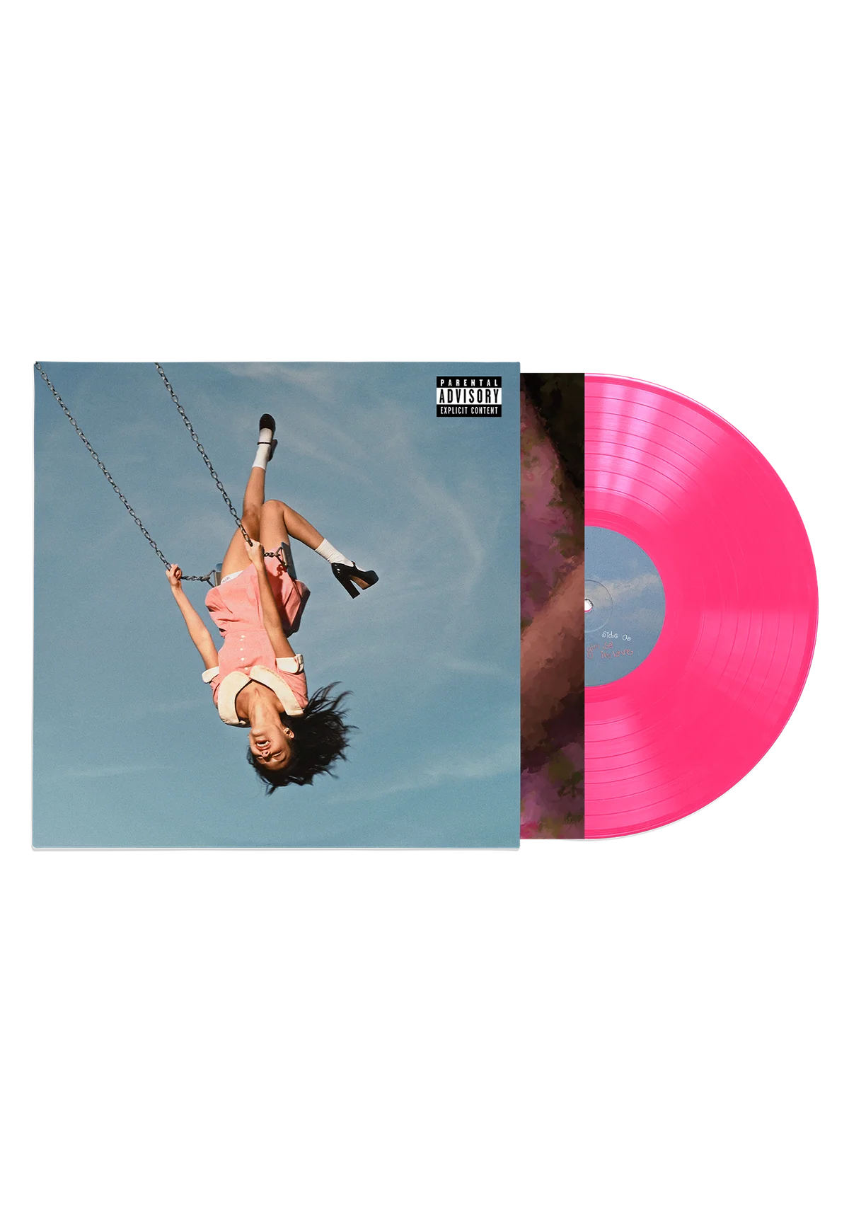 you seem pretty sad for a girl so in love - exclusive 'sticky sweet' hot pink vinyl