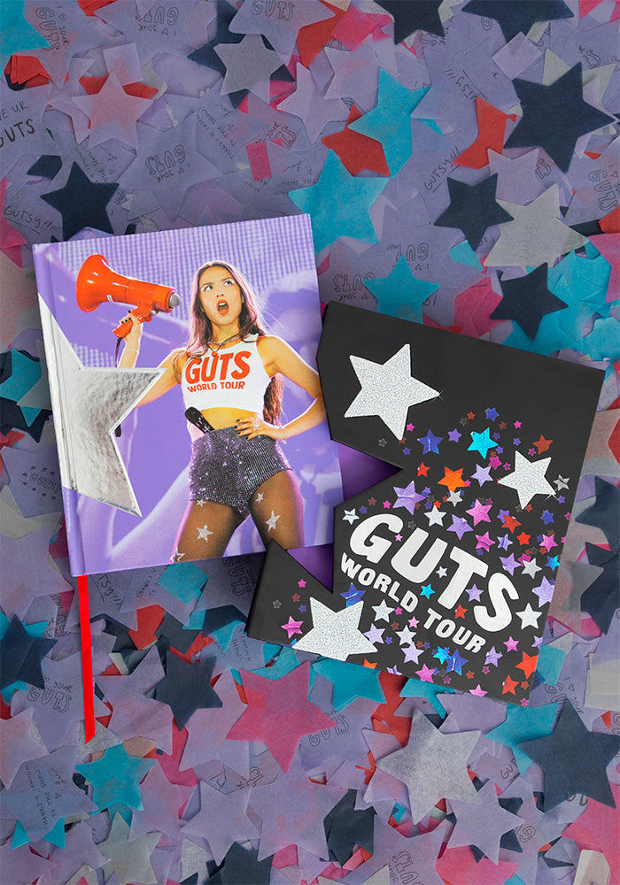 GUTS world tour book exploded packshot
