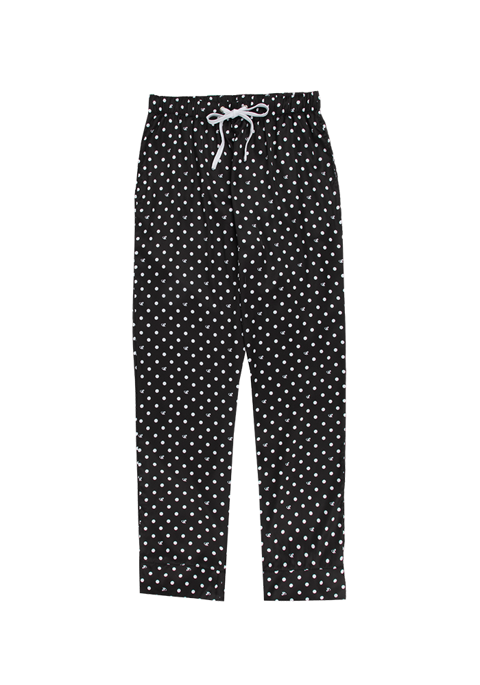 Black Polka Dot OR Pajama Pants