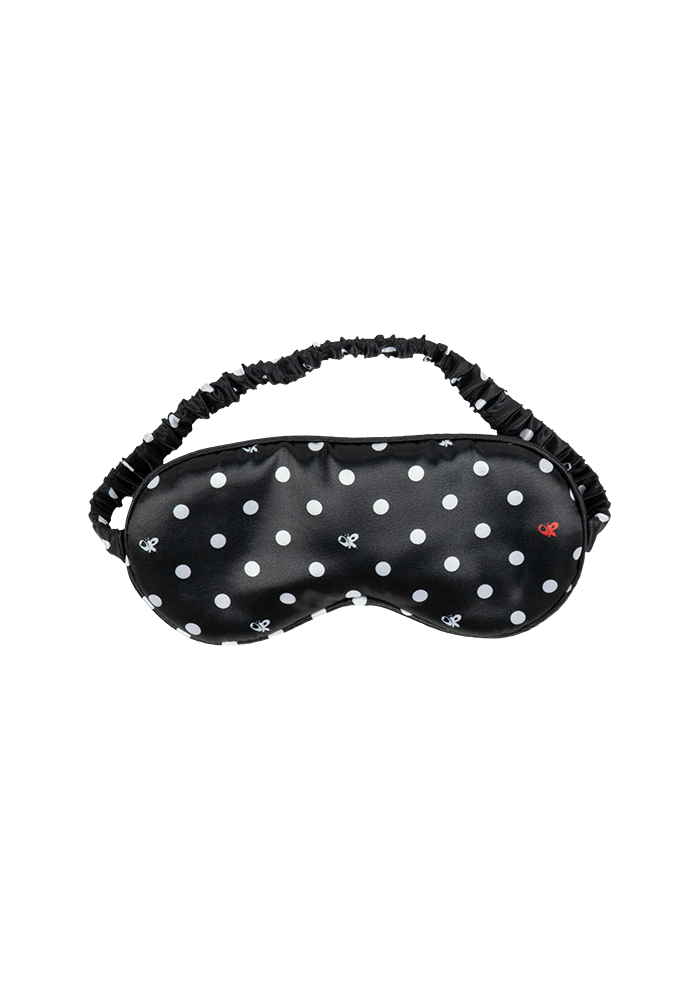 Black Polka Dot OR Sleepmask
