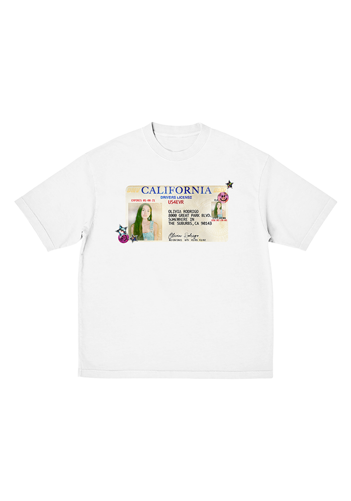 drivers license 5 year anniversary t-shirt