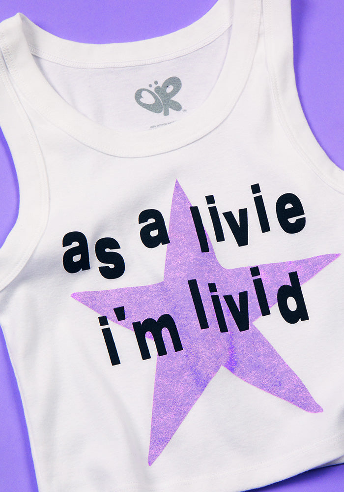 as a livie i'm livid tank top - Detail