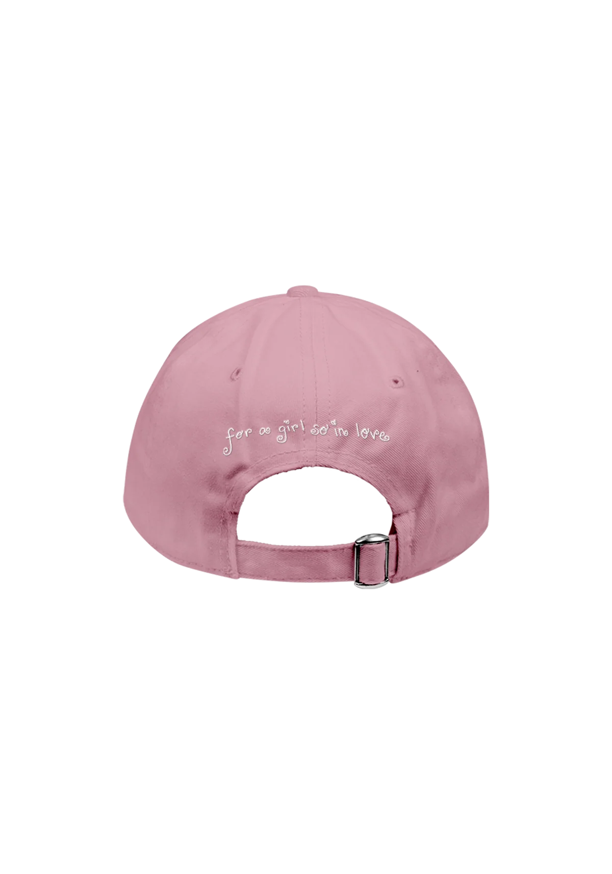 girl in love embroidered hat back