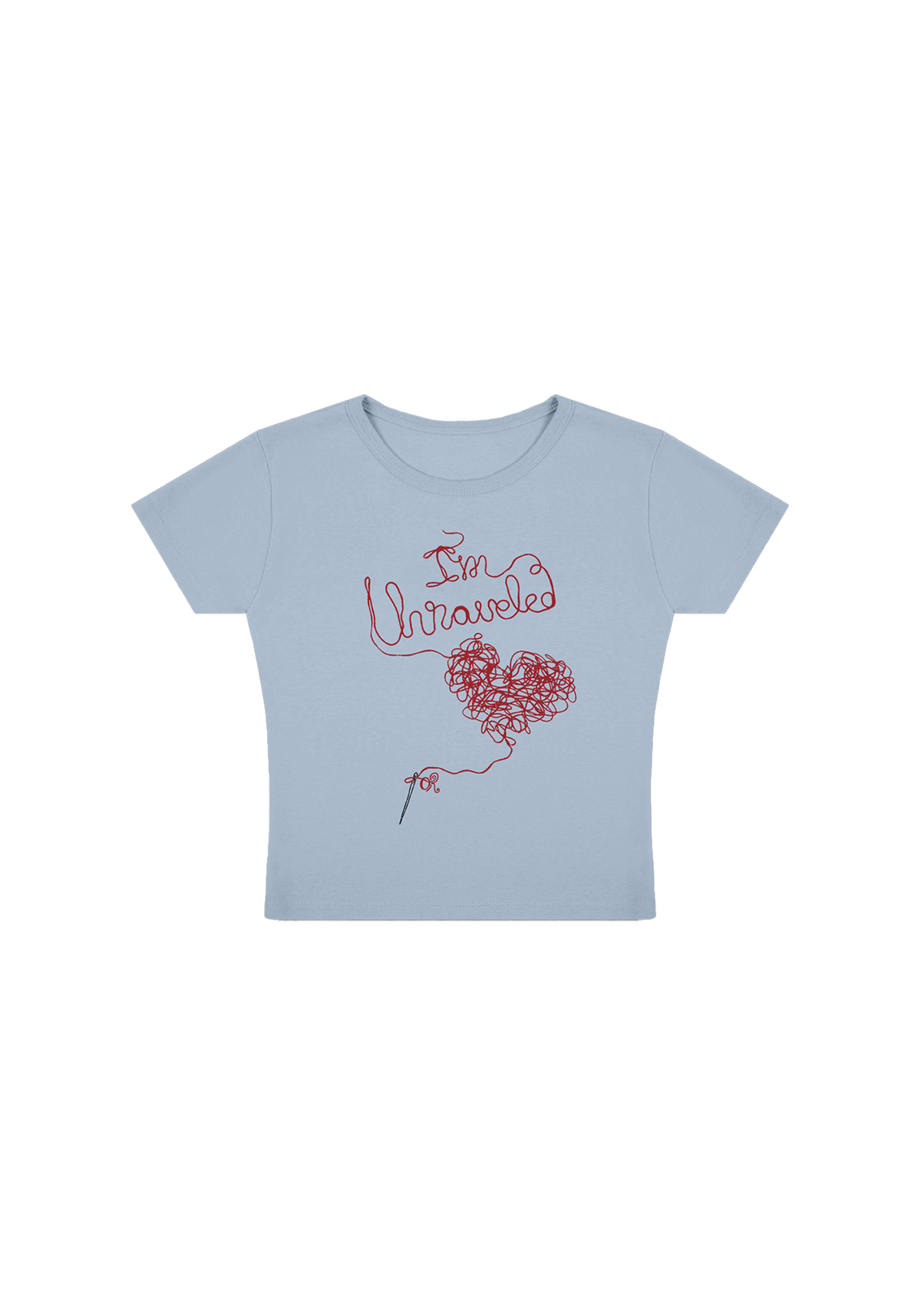 i'm unraveled women's baby tee | Official Olivia Rodrigo AU Store ...