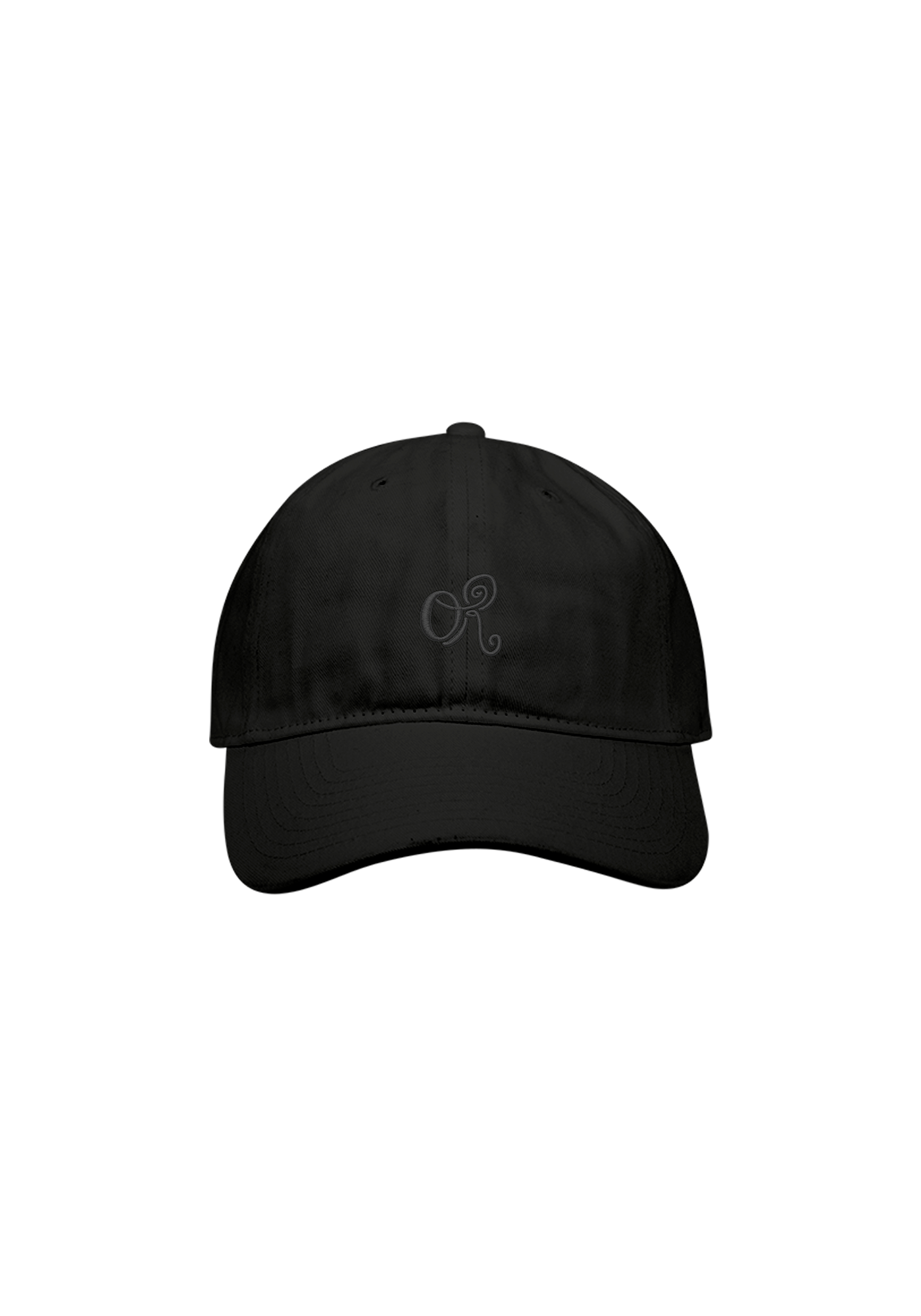 or logo embroidered hat front