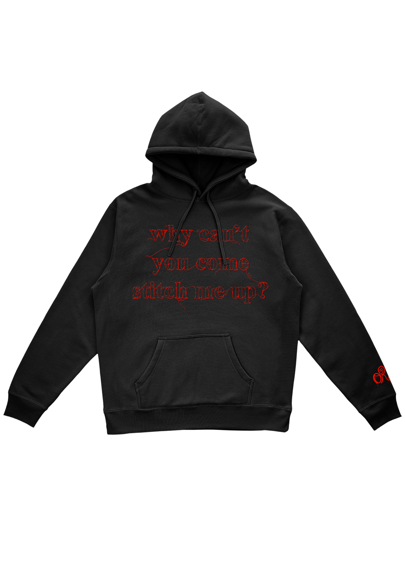 stitch me up hoodie